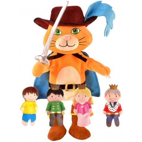 MARIONETA GATO CON BOTAS