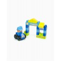 JUEGO MINILAND SUPER BLOCKS POLICE STATION 14 PIEZAS
