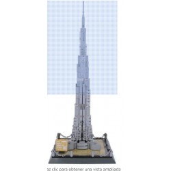 WANGE 4222-Burj al Khalifa en el edificio de Dubai-595pcs