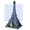 WANGE Torre Eiffel. Modelo de Arquitectura para armar con bloques de construcción