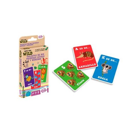 JUEGO DE TARJETAS DE MIS PRIMERAS LETRAS Y NUMEROS