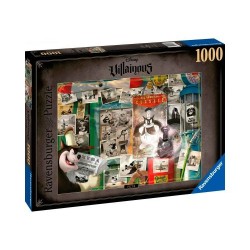 Puzzle Ravensburger Villanos Disney: Pete de 1000 Piezas