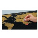Mapa del mundo para rascar Mapa del mundo para rascar 88 x 52 cm. Presentado en tubo de cartón