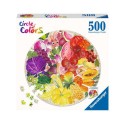 Puzzle Ravensburger Circular Frutas y Legumbres 500 Piezas