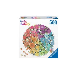 Puzzle Ravensburger Circular Flores de 500 Piezas