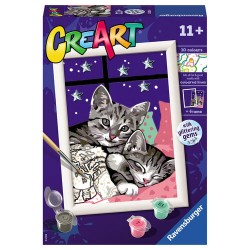 Pintar por números Creat. Dulces gatitos