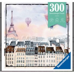 Puzzle Ravensburger Moment Globos Sobre París de 300 Piezas