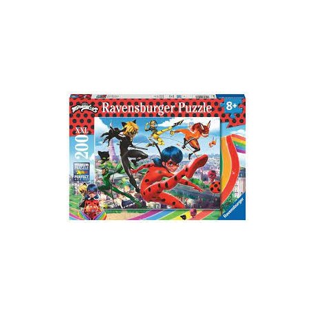 Puzzle Ravensburger Miraculous Lady Bug XXL de 200 Pzs