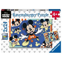 Puzzle Ravensburger Mickey Mouse de 2x24 Piezas