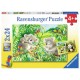 Puzzle Ravensburger Dulces Koalas y Pandas de 2x24 Piezas
