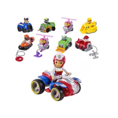 VEHÍCULO RESCUE CON FIGURA PAW PATROL