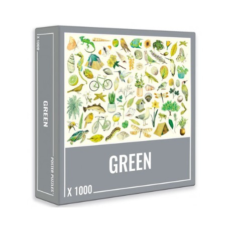 GREEN PUZZLE DE 1000 PIEZAS