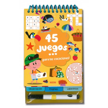45 JUEGOS PARA LAS VACACIONES