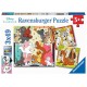 Puzzle Ravensburger Animales Felices de 3x49 Piezas