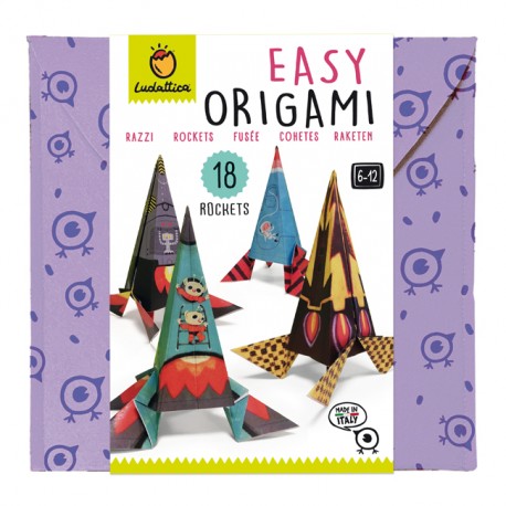 EASY ORIGAMI COHETE