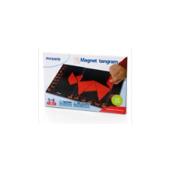 Miniland Magnetic Tangram Rojo