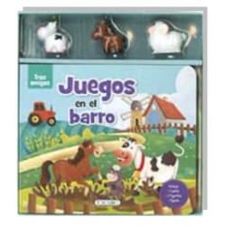 JUEGOS EN EL BARRO (LIBRO CON FIGURITAS)