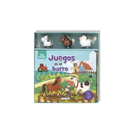 JUEGOS EN EL BARRO (LIBRO CON FIGURITAS)