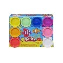 Plastilina Play-Doh - Pack 8 Botes (varios colores),Play-Doh Pack 8 Botes Arcoiris (Hasbro