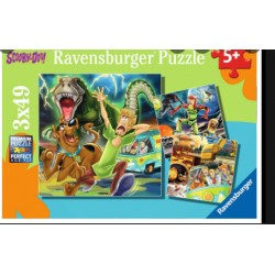 3 x 49 puzle Ravensburger Scooby-Doo!