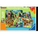 3 x 49 puzle Ravensburger Scooby-Doo!