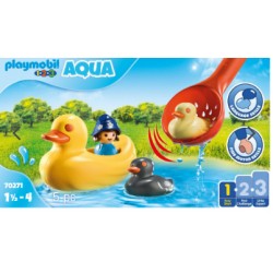 Playmobil Aqua 1.2.3 Familia De Patitos