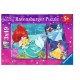 Puzle Ravensburger 3 x . La  aventura de las Princesas