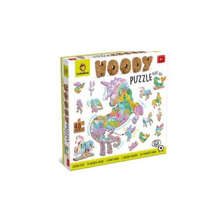 Woody puzzle – El unicornio encantado