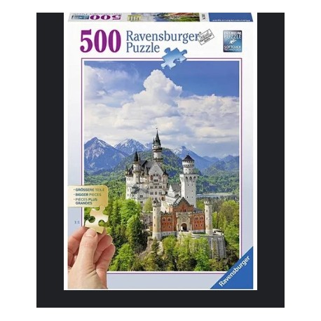 Ravensburger puzzle 500 piezas XL Castillo de cuento 136810