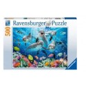 Ravensburger puzzle 500 piezas Delfines 147106