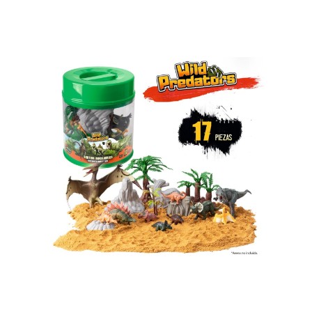 Surtido Dinosaurios 17 piezas