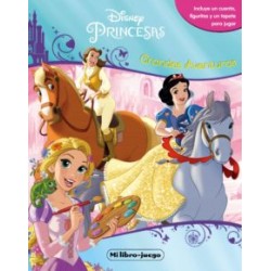 LIBRO DE PRINCESAS DISNEY CON FIGURITAS