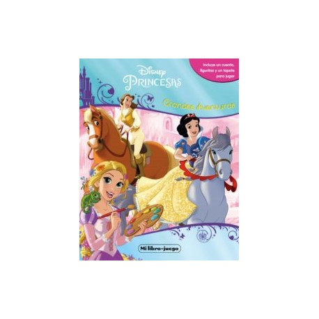 LIBRO DE PRINCESAS DISNEY CON FIGURITAS