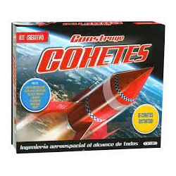 Libro Construye Cohetes con Kit Creativo