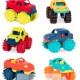 Camiones  de colores. 6 unidades