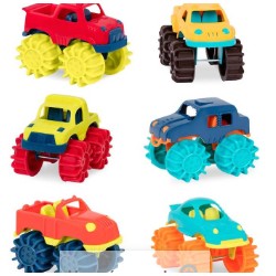 Camiones  de colores. 6 unidades