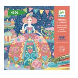 Cuadros purpurina Día de ensueño