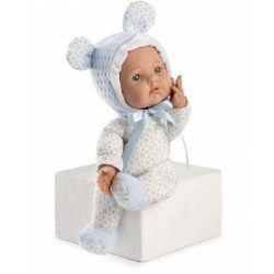 Muñeco Mimi "mi Primer Bebé" Azul 36 Cm (muñecas Guca - 938)