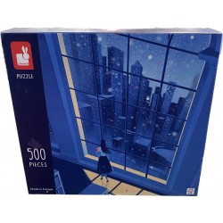 Puzzle 500 piezas Noche azul