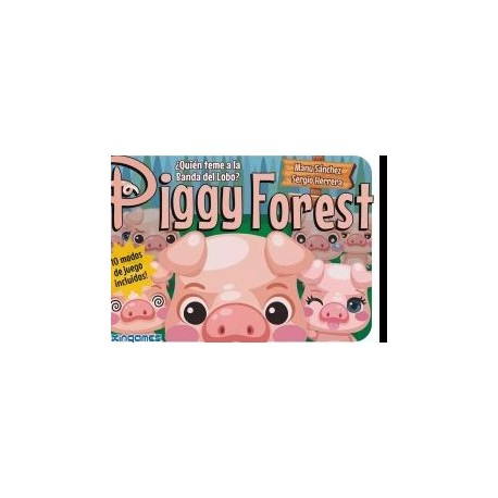 Piggy Forest - Juego cooperativo familiar para 1-4 jugadores