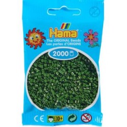 Hama beads Mini verde bosque