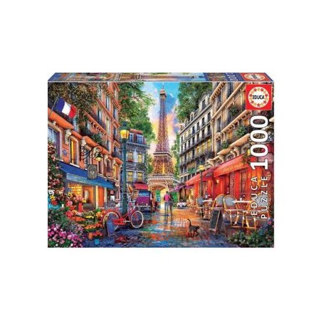 PUZZLE EDUCA  PARIS DOMINIC DAVISON 1000PZ