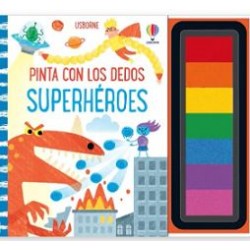SUPERHEROES (PINTA CON LOS DEDOS)