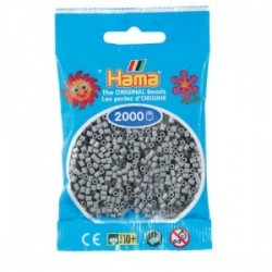 Hama beads Mini gris