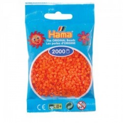 Hama beads Mini naranja