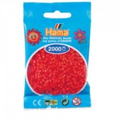 Hama beads Mini rojo