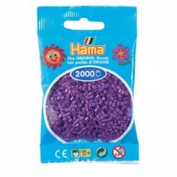 Hama beads Mini violeta