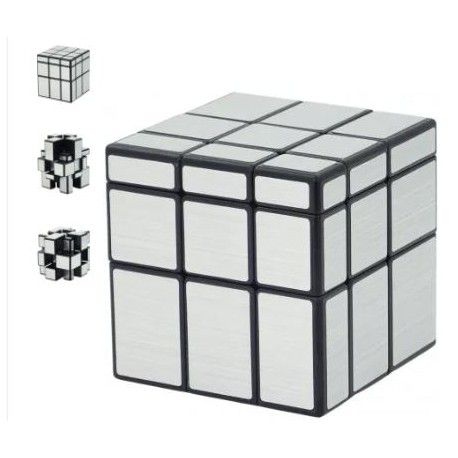 Qiyi Mirror 3x3 Plata