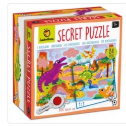 Secret puzzle dinosaurios
