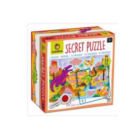 Secret puzzle dinosaurios